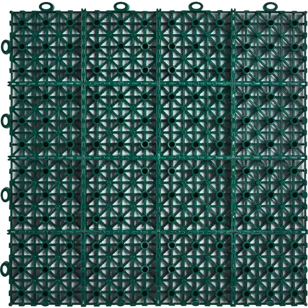 Универсальное модульное покрытие «Pol-Plast» 300x300, зеленый