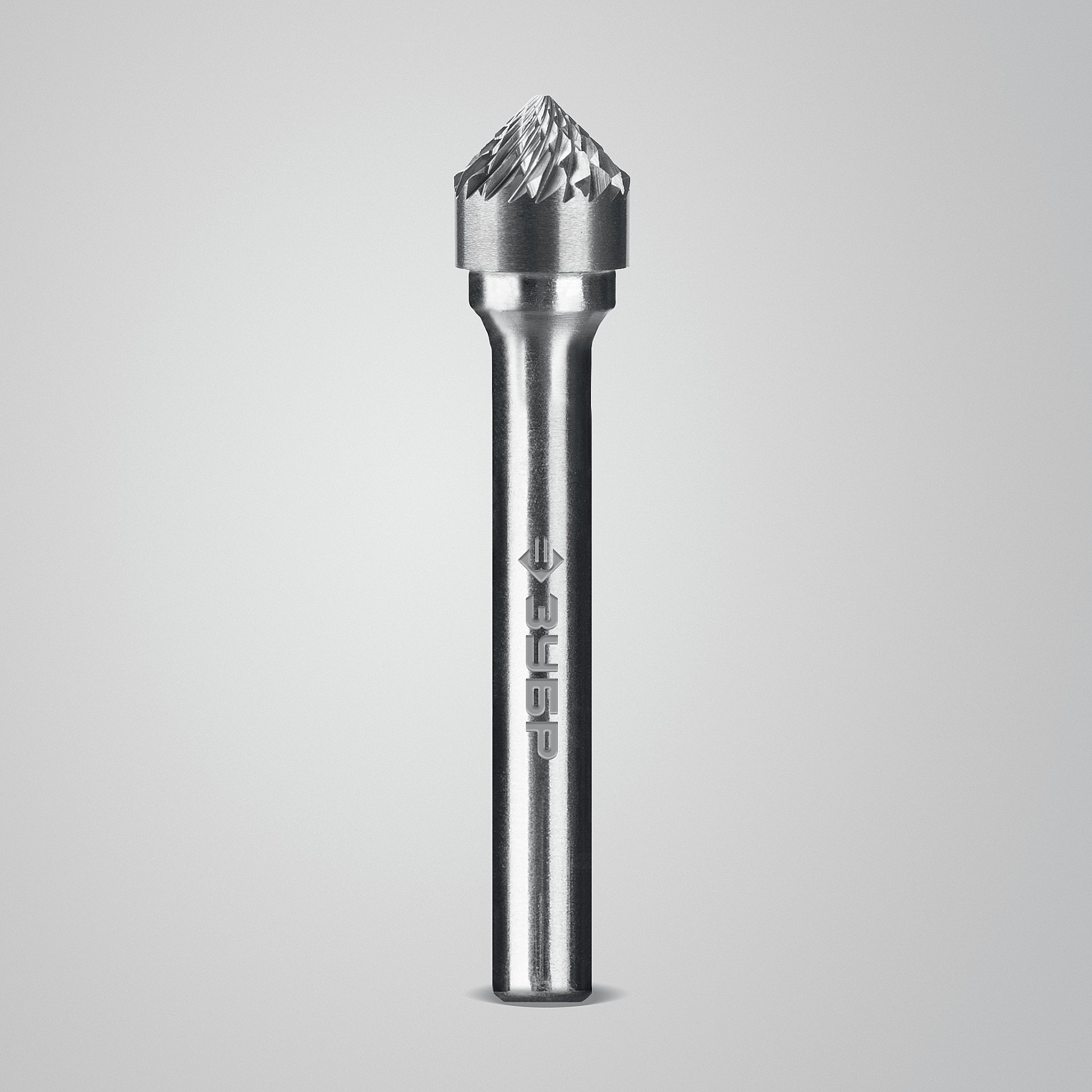 ЗУБР 10х5 мм, тип K (зенкер с вершиной 90°), хв-к 6 мм, твердосплавная борфреза, ПРОФЕССИОНАЛ (28809-10-5)