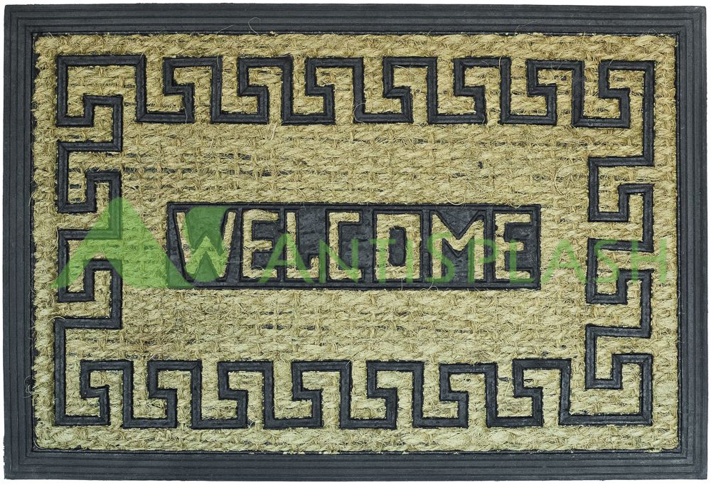 Коврик кокосовый «Welcome» 400x600x10 мм