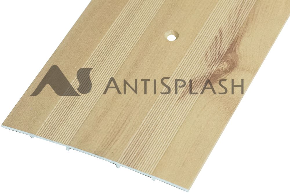 Порог алюминиевый  А-8 80х3,5x1800 мм, Сосна