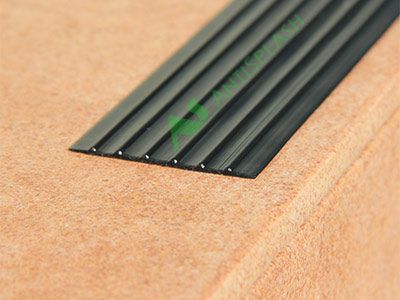 Накладка «Евроступень-Н 47», 47 мм, 9 м, черная