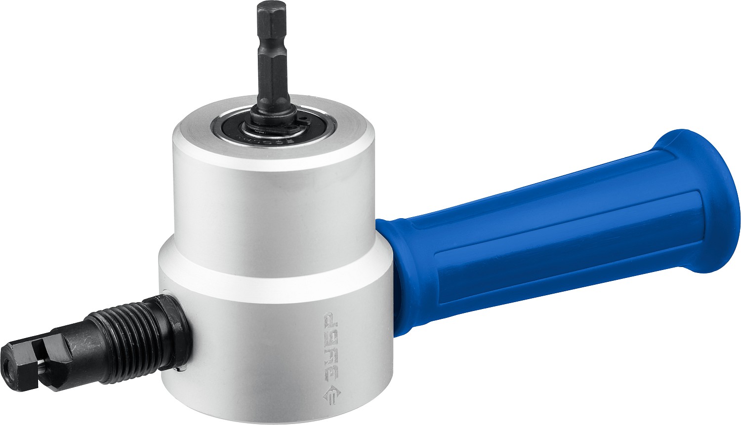 ЗУБР Сверчок, набор в кейсе, насадка-ножницы для реза листового металла, Профессионал (23294)