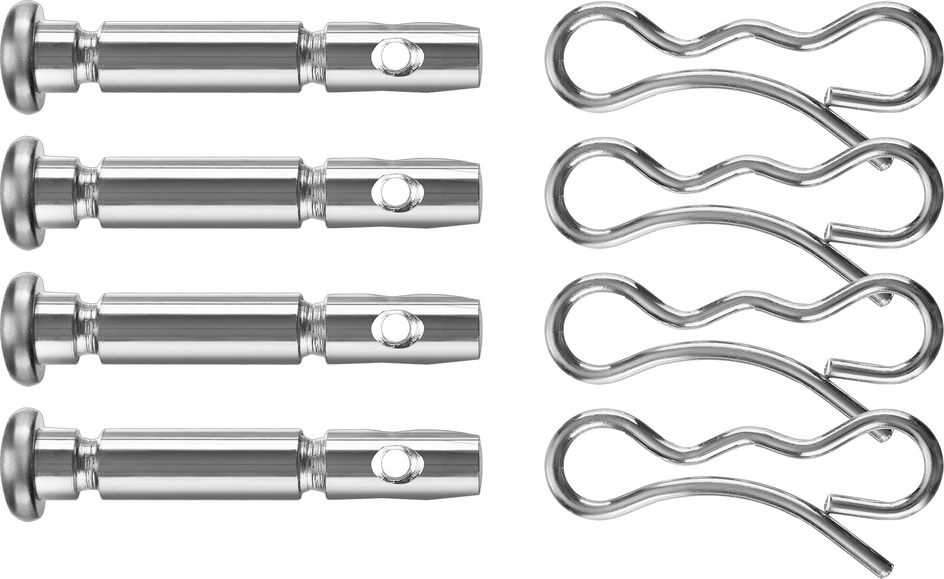 ЗУБР 6х41 мм, 4шт., срезные штифты для снегоуборщиков (N000-039-589)