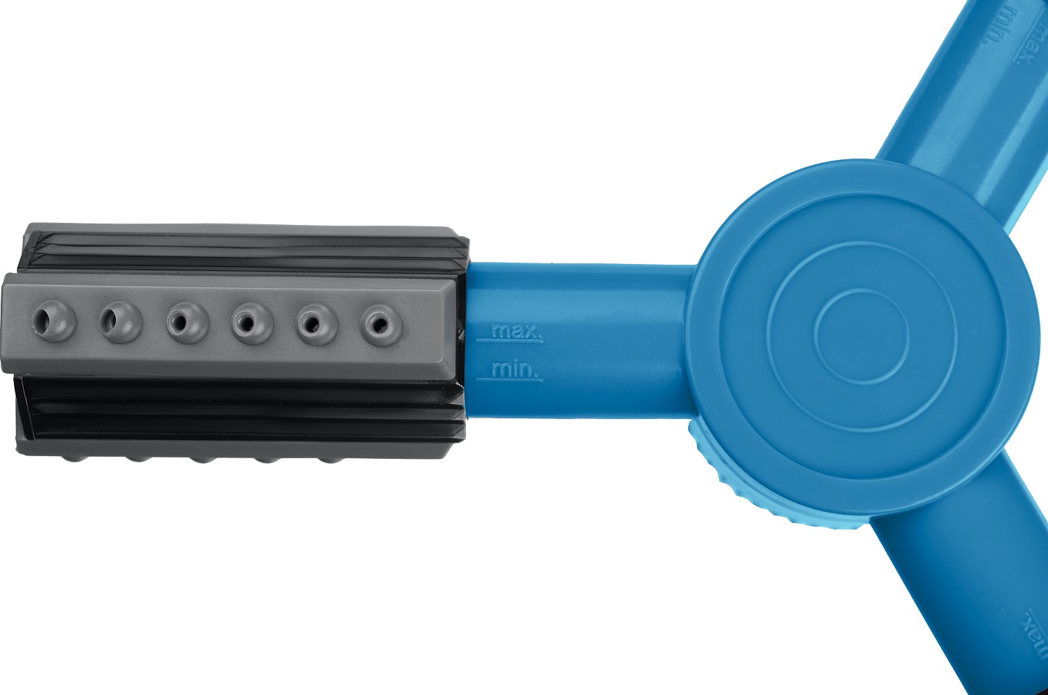 GRINDA RR-P, 75 м, 2 полив, 3 сопла, на пике, ударопрочный пластик, круговой распылитель, PROLine (40341)