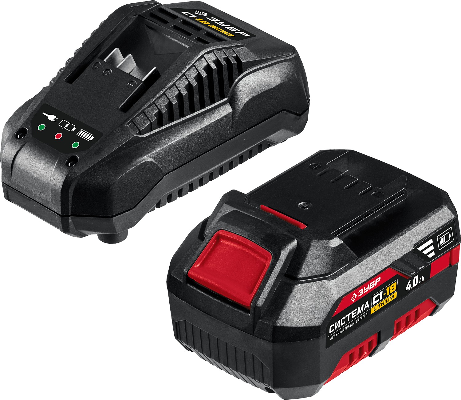 ЗУБР 10 л, 1 АКБ 4 А·ч, аккумуляторный опрыскиватель (ОПЛ-10-41)