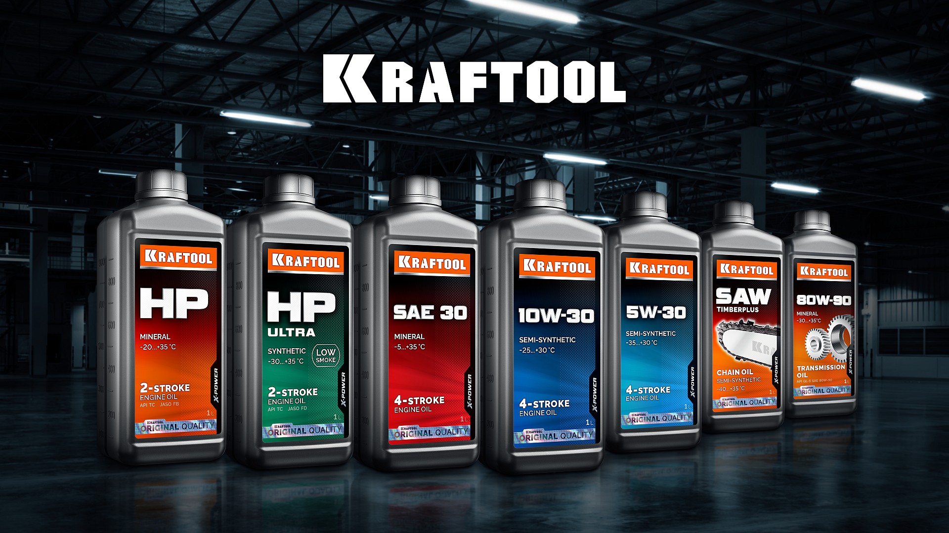 KRAFTOOL TimberPlus, 1 л, цепное полусинтетическое масло для бензо и электропил (41521-1)