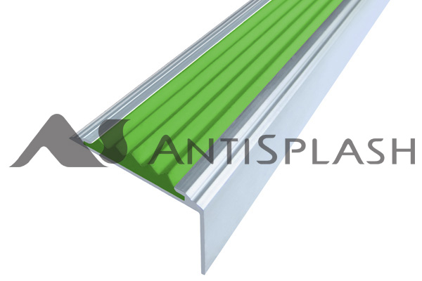 Алюминиевый угол-порог АУ-38, 38x20 мм зеленый 2000мм