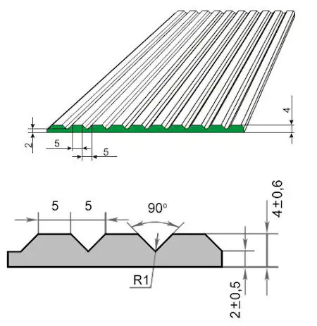 Резина в рулонах «Автодорога» 1,2x10 м, 4 мм, черная