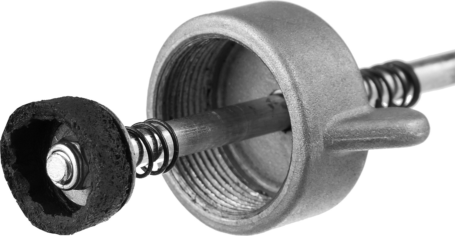 ЗУБР САМОТЛОР СМ-15, 1.5 л, чугунный эжектор, паяльная лампа, Профессионал (40650-1.5)