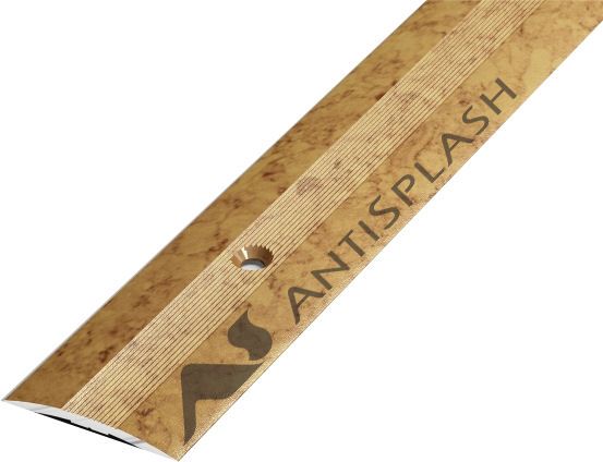 Порог алюминиевый  ПС-03-2 28x3,4x2700 мм, пробка