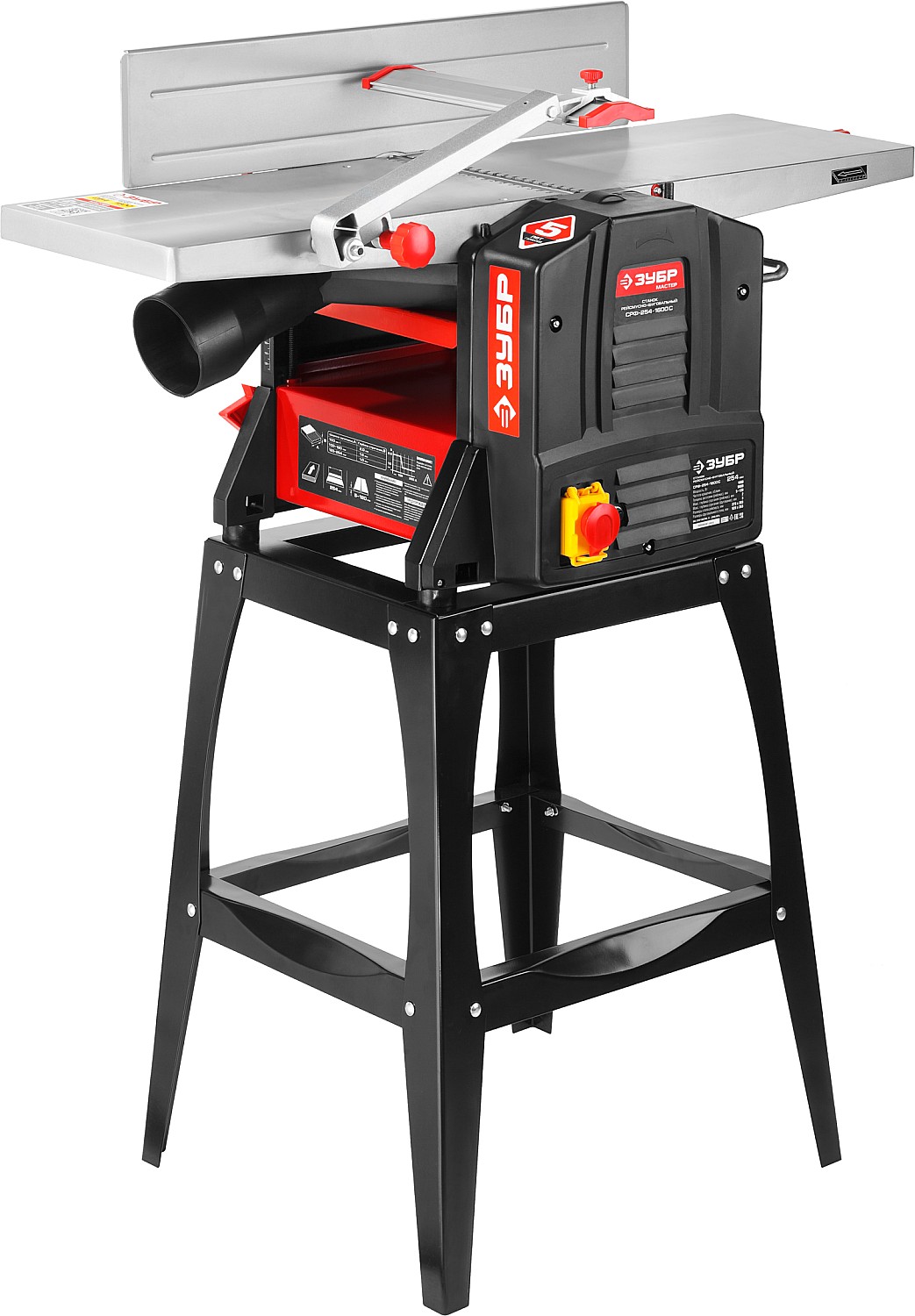 ЗУБР 254 мм, 1600 Вт, фуговально - рейсмусовый станок (СРФ-254-1600С)