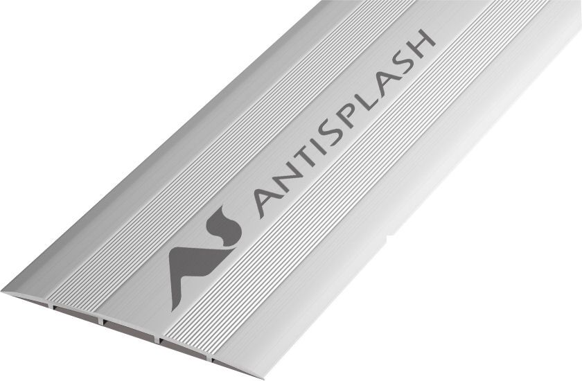 Порог алюминиевый  ПС-18 80x1800 мм, анод люкс серебро