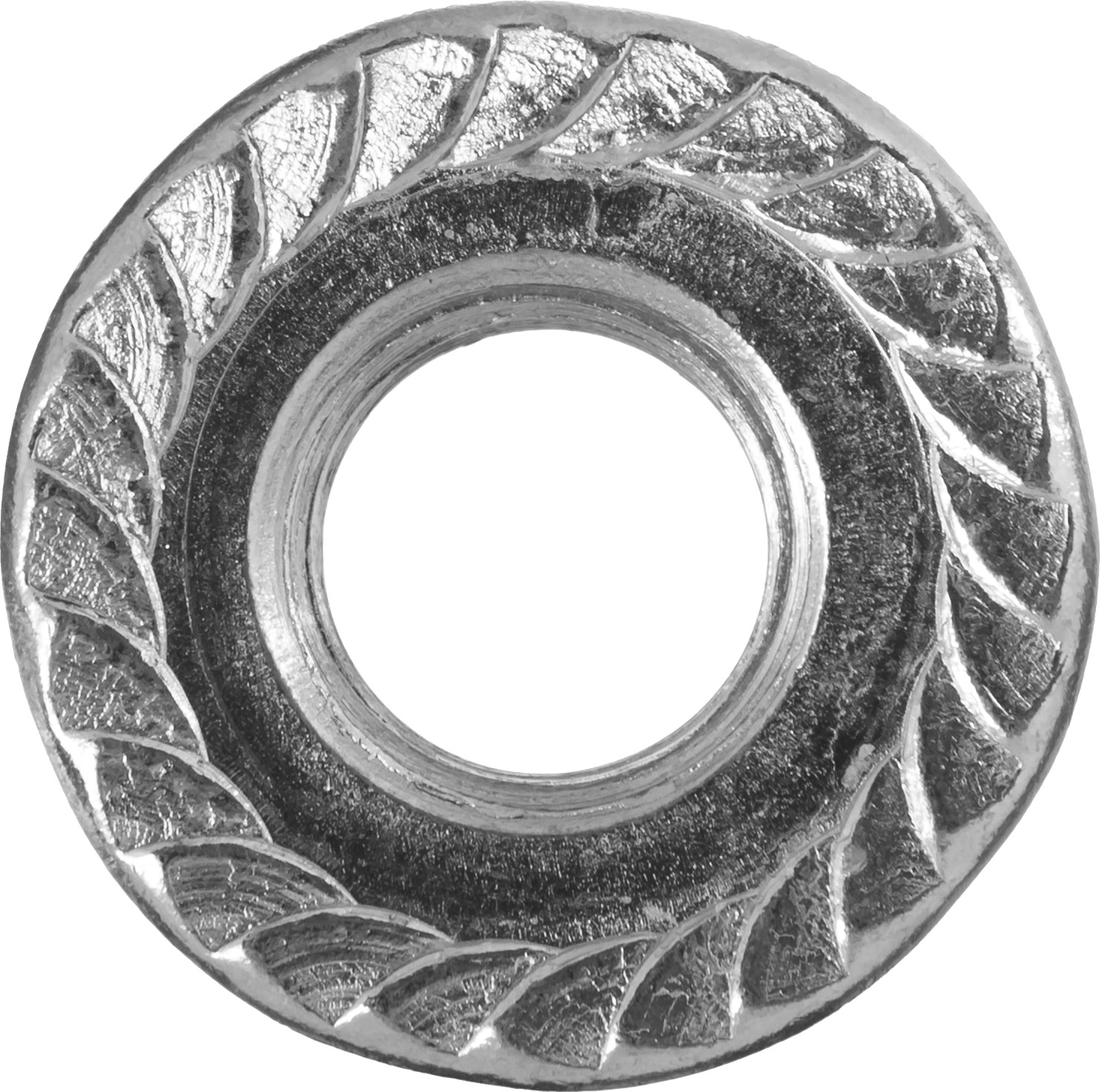 ЗУБР DIN 6923, кл. пр. 6, M6, цинк, 5 кг, гайка с фланцем (303630-06)