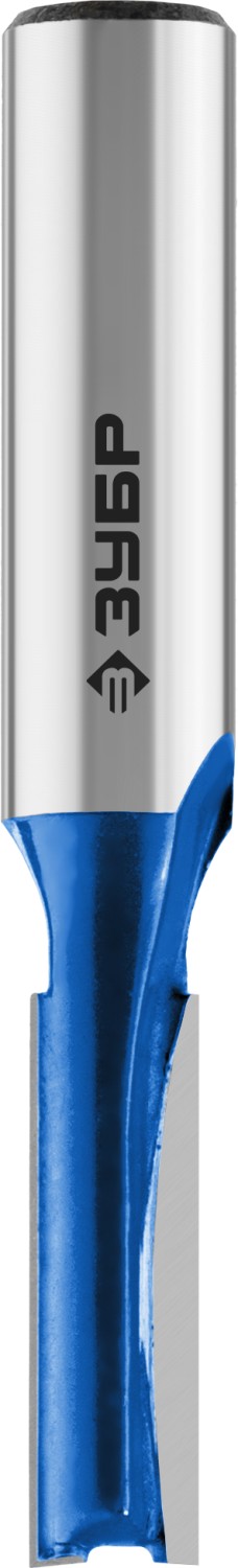 ЗУБР 6 x 19 мм, хвостовик 8 мм, фреза пазовая прямая, Профессионал (28753-6-19)