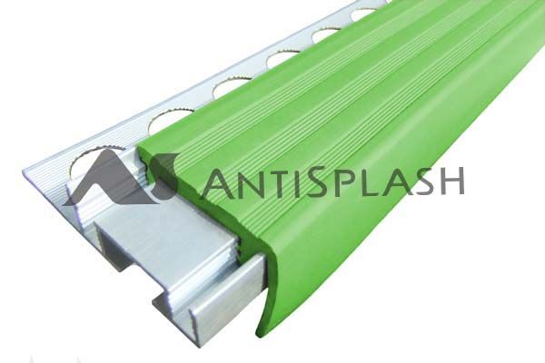 Профили закладные алюминиевые «SafeStep» салатовый (тип 2), 2,7 м