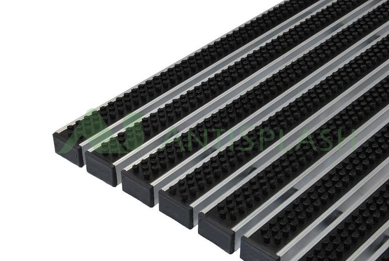 Придверная решетка «Сити», 24 мм, бруш, цветная