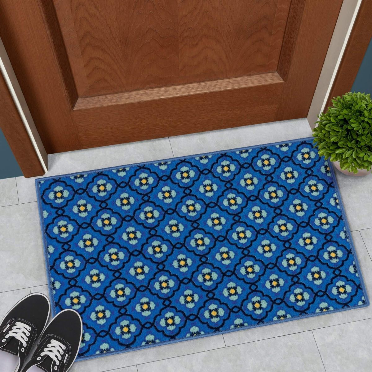 Коврик на пенорезине Энна 400x600мм 50;16 синий