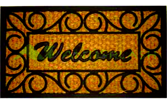 Коврик кокосовый «Калибри» 550x900x10 мм