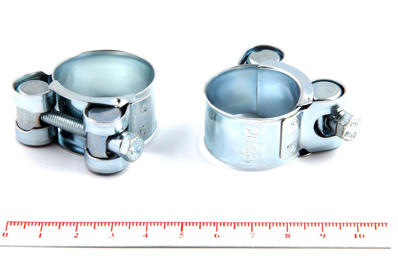 Хомут силовой одноболтовый 26-28/18 W1