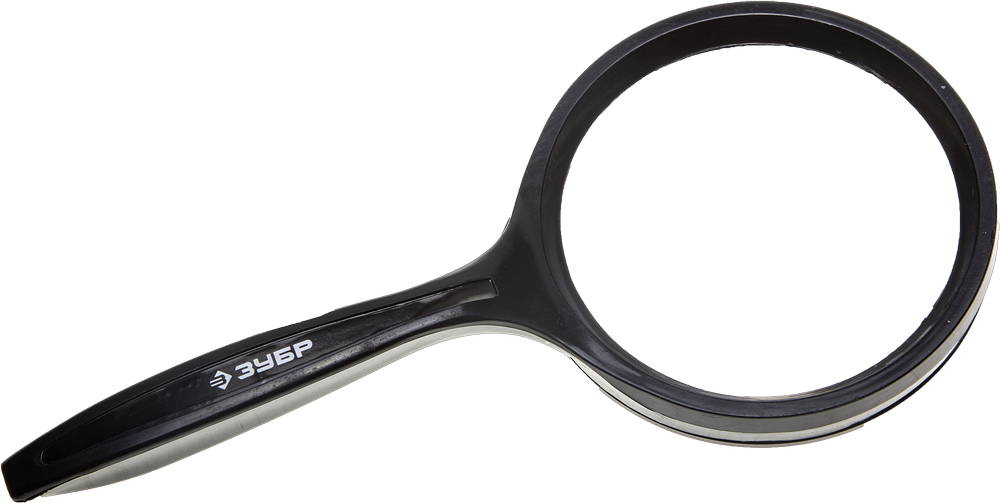 ЗУБР для чтения, 3-х/5-ти кратное увеличение, d 75 мм, лупа (40540-75)