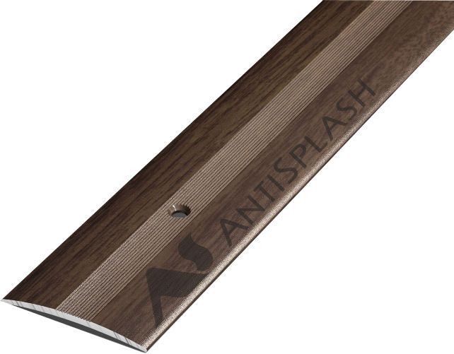 Порог алюминиевый  ПС-03 37x3,3x2700 мм, дуб мокко