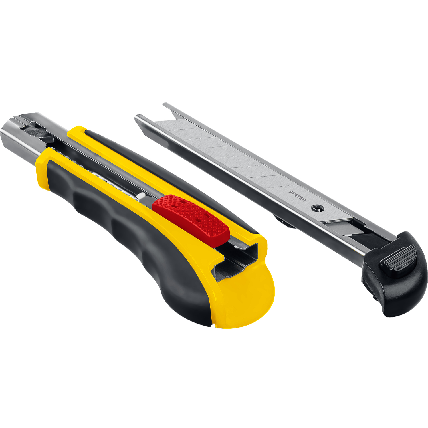 STAYER HERCULES-18, 18 мм, нож с автозаменой и автостопом с доп. фиксатором, Professional (09165)