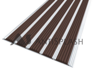 Алюминиевая Полоса АП-162, 2000 мм, темно-коричневый