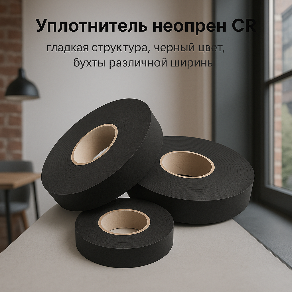 Уплотнитель неопрен CR