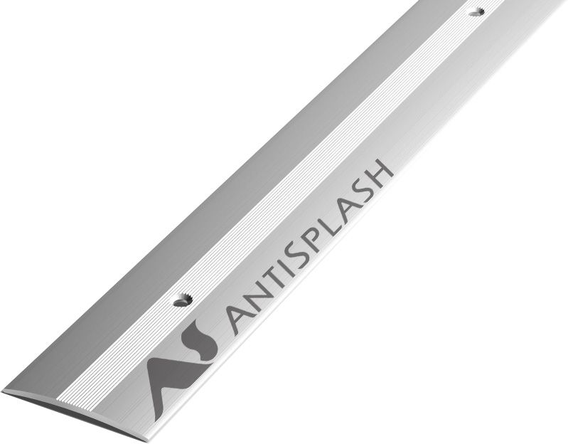 Порог алюминиевый  А-5 39,5х3,7x900 мм, Серебро НЕ