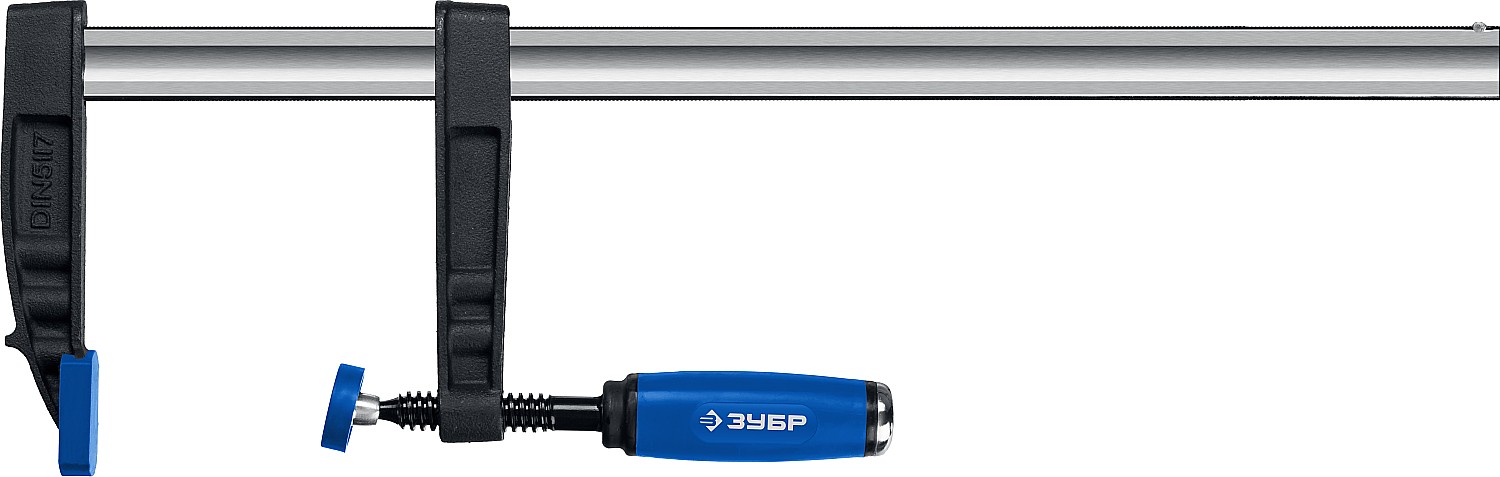 ЗУБР ПС-500/120, F, 500 х 120 мм, усиленная струбцина, Профессионал (32155-120-500)