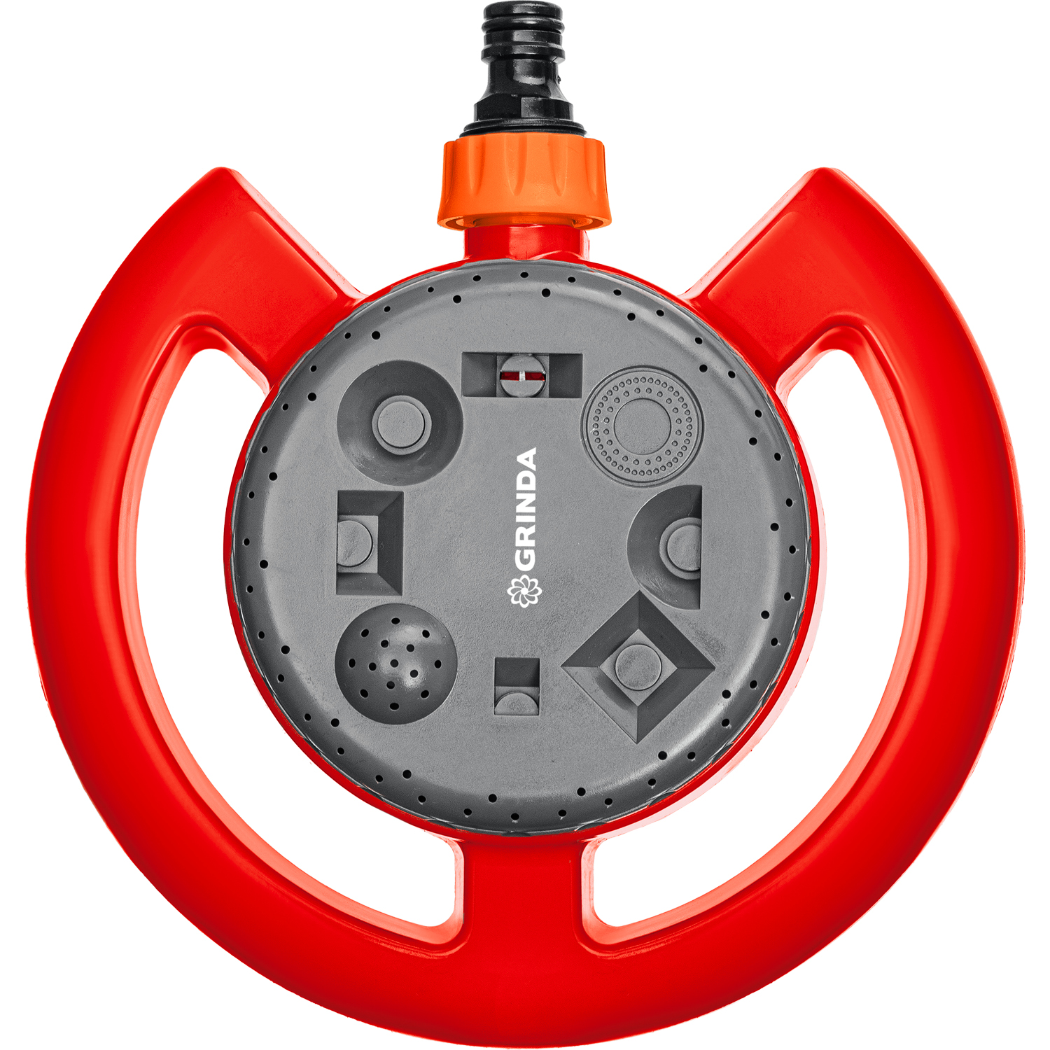 GRINDA GF-8, 8 режимов полива, на облегченной подставке, пластиковый, стационарный распылитель (8-427643)