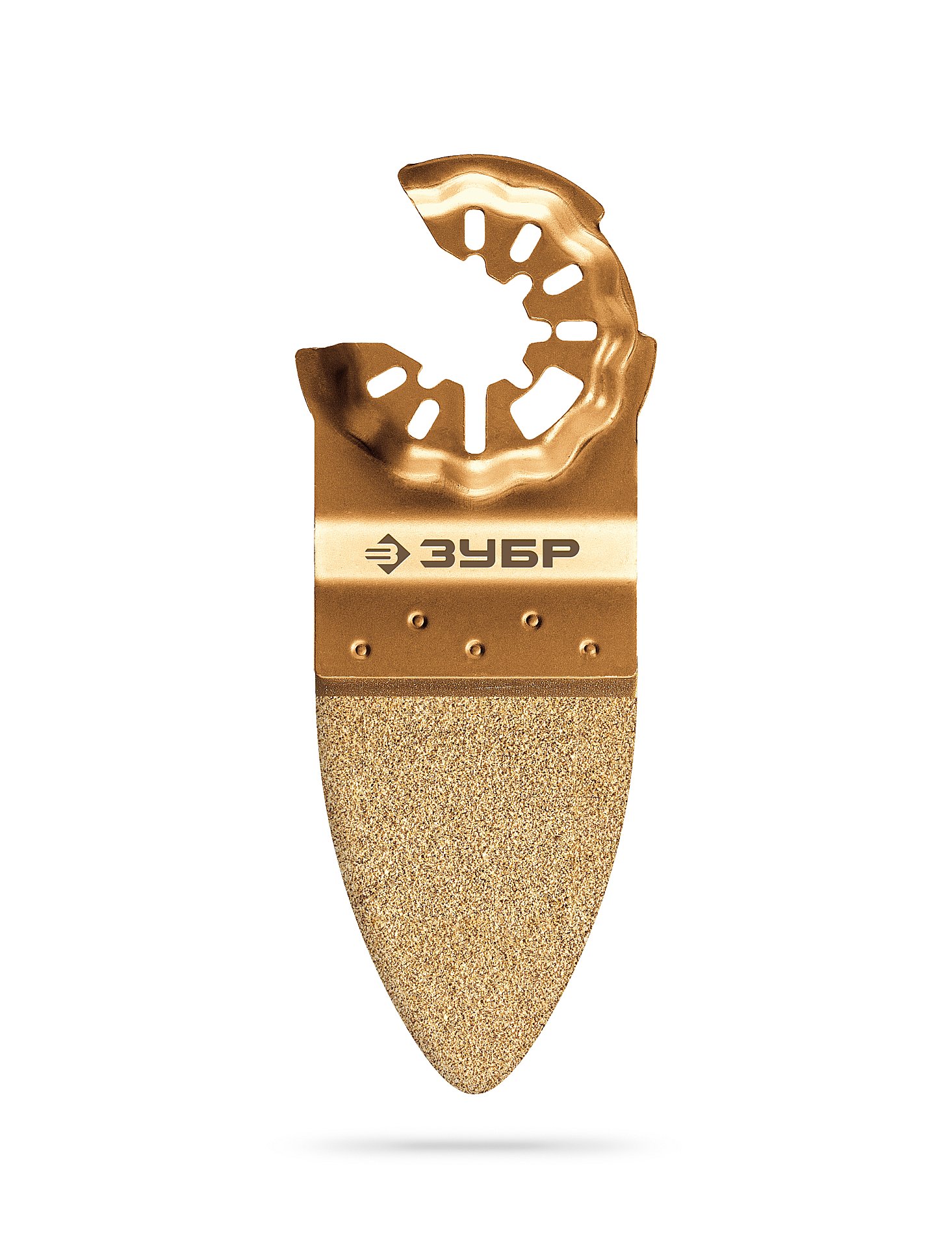 ЗУБР CARBIDE ВК8 Р100, 35x42 мм полотно дельтовидное с твердосплавной крошкой: керамика, кирпич, пенобетон, StarQuick (15582-P100)