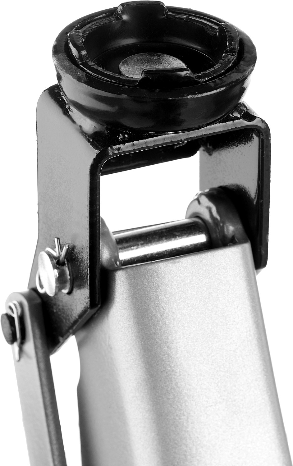 ЗУБР Т-50, 2 т, 130 - 380 мм, подкатной домкрат с увеличенным подъемом в кейсе, Профессионал (43052-2-K)