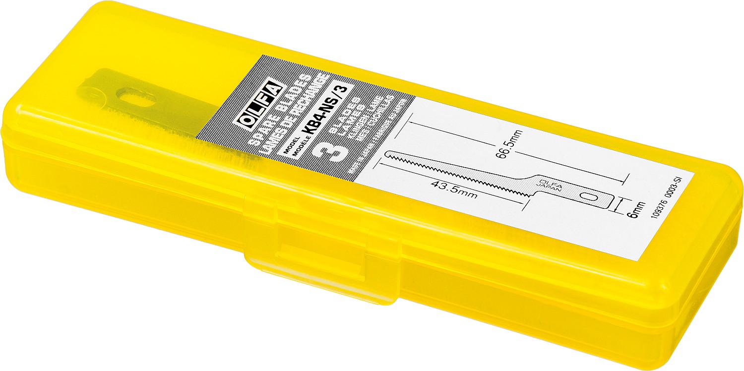 OLFA 6 мм, для ножа, пильные лезвия (OL-KB4-NS/3)