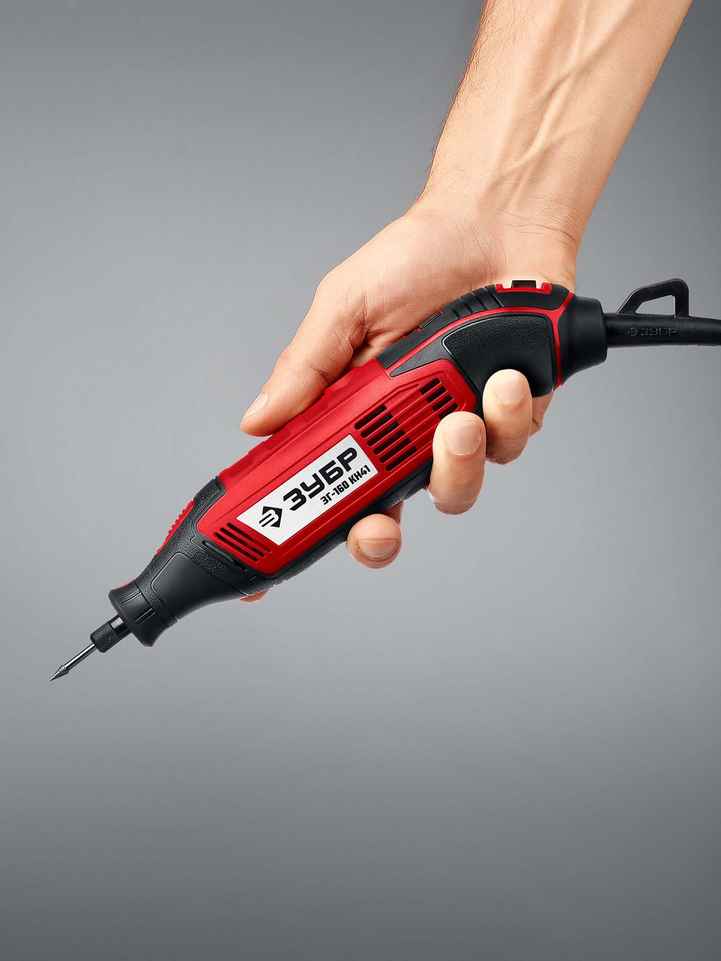 ЗУБР 245 предметов, 160 Вт, набор мини-насадок с гравером (ЗГ-160-H245)