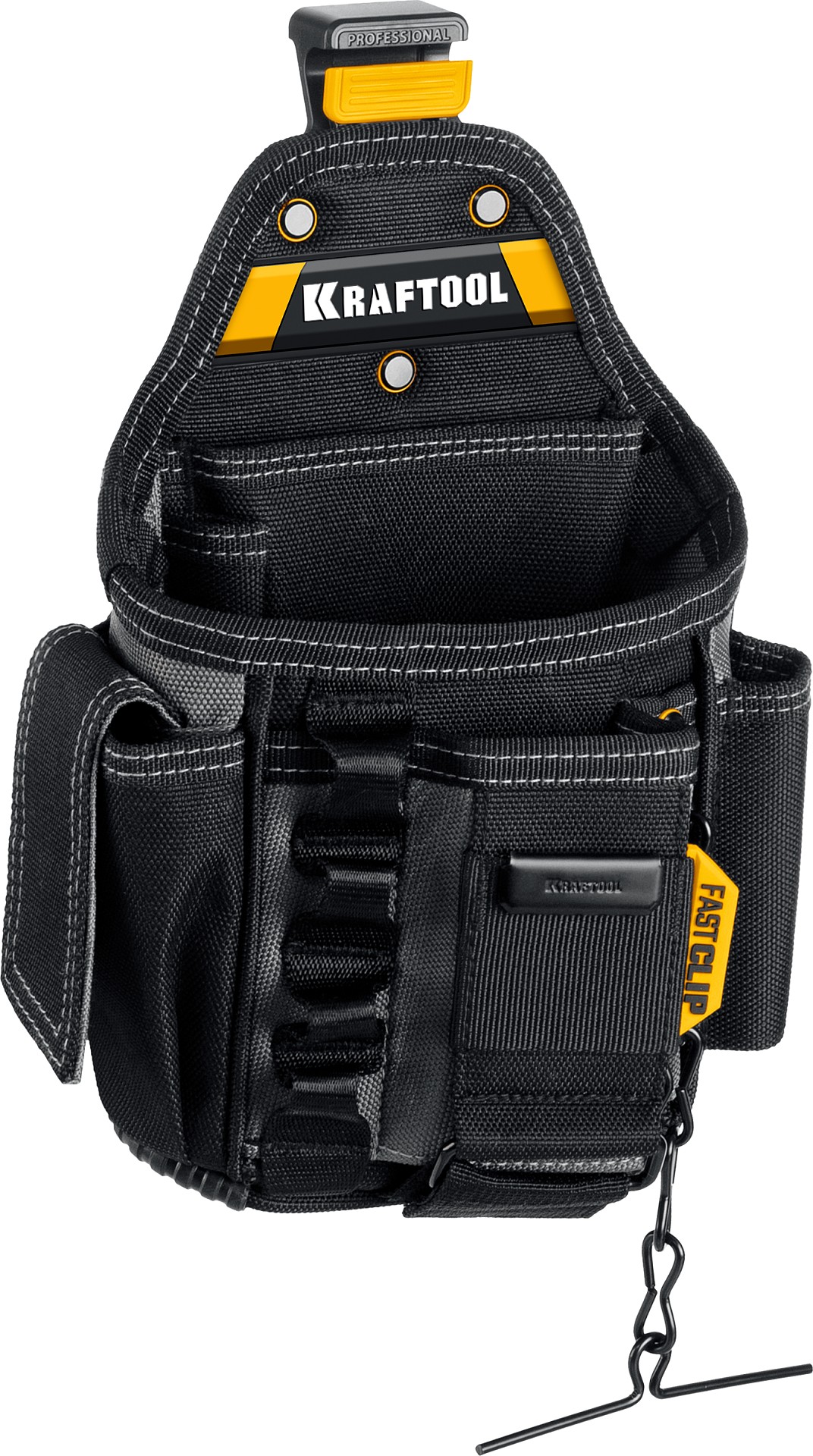 KRAFTOOL KP-13E поясная сумка с быстросъёмным креплением FastClip, 280 х 200 мм (38772)