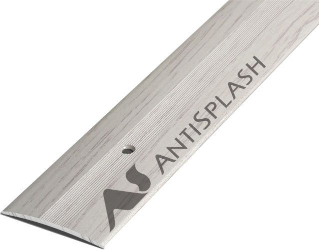 Порог алюминиевый  ПС-03 37x3,3x1350 мм, дуб арктик