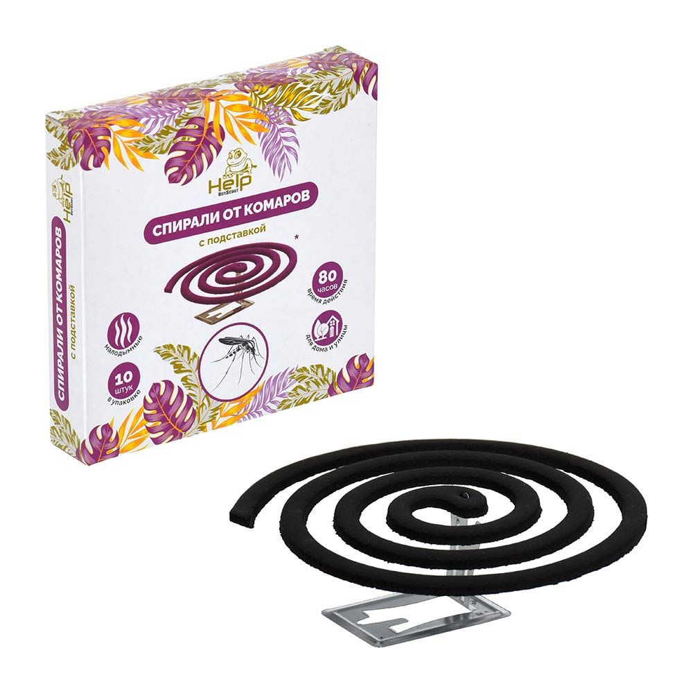 Спирали от КОМАРОВ, 10 шт. в упаковке