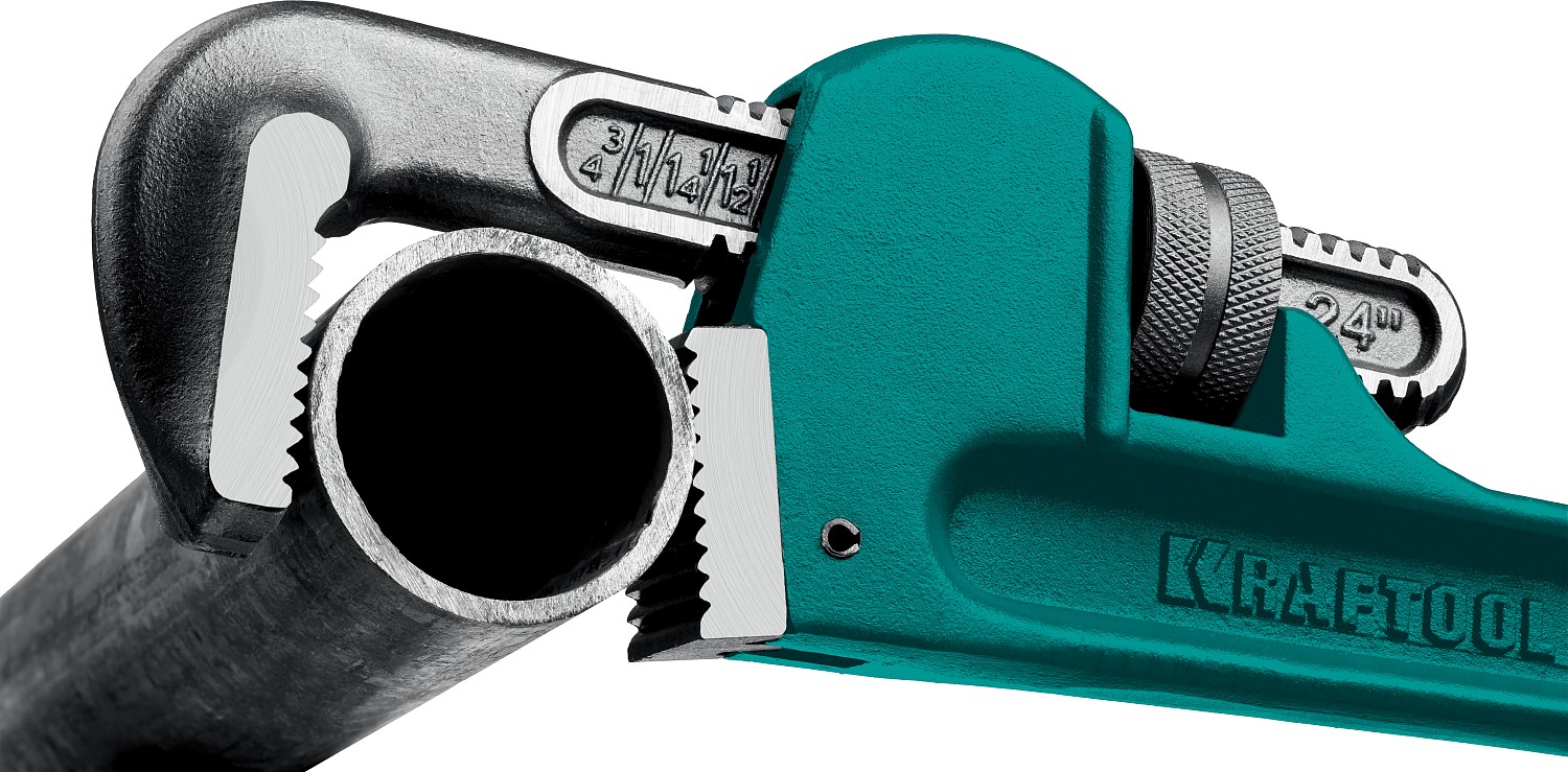 KRAFTOOL STILLSON, 2.5″, 450 мм, трубный разводной ключ (2727-45)