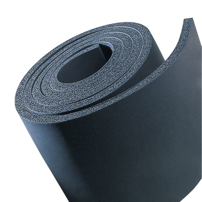 Пористая резина EVA 40, 1000x1800x6 мм, черная