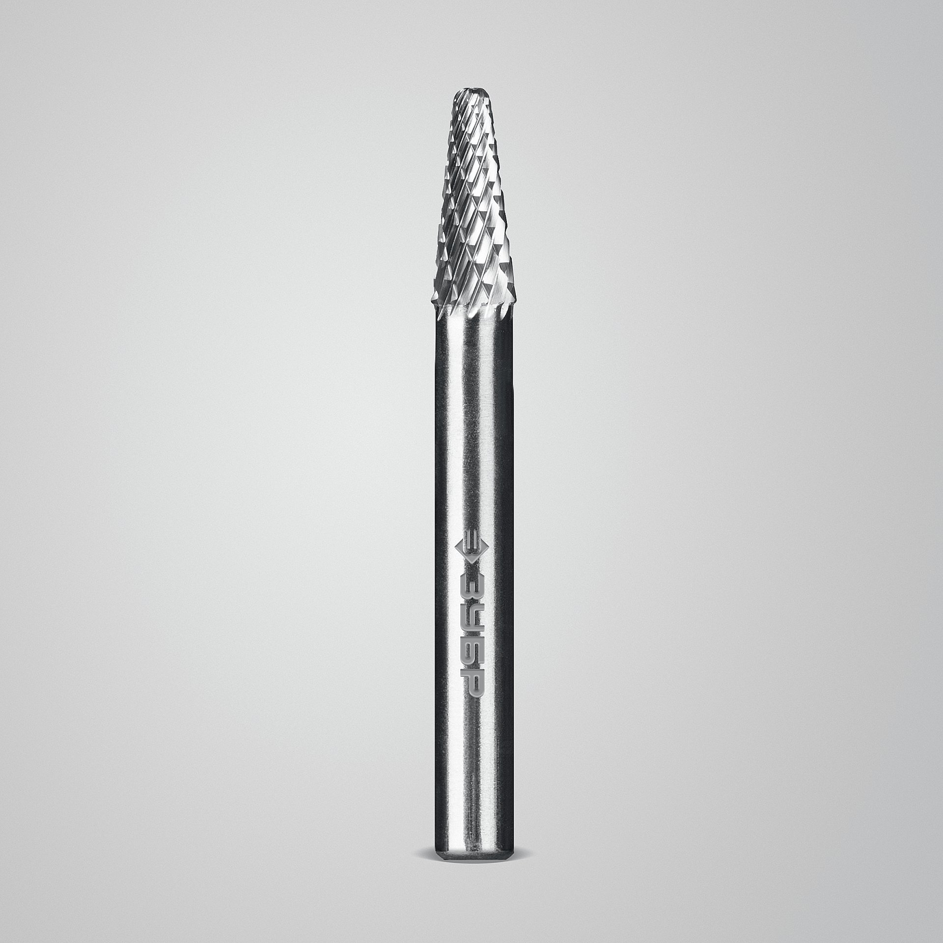 ЗУБР 6х16 мм, тип L (конус с закругленным углом 28°, радиус 1.2 мм), хв-к 6 мм, твердосплавная борфреза, ПРОФЕССИОНАЛ (28810-6-16)