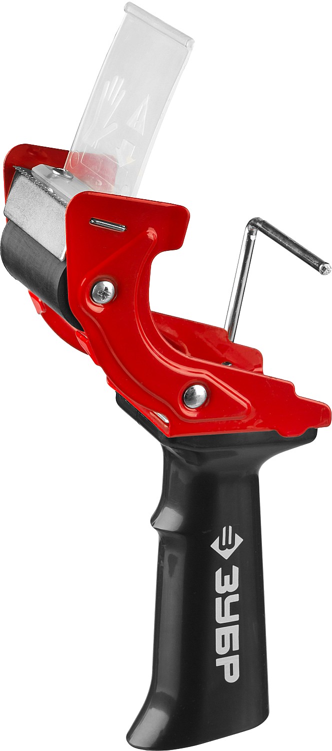 ЗУБР 50 мм, пластмассовая рукоятка, диспенсер для клеящих лент (1201)