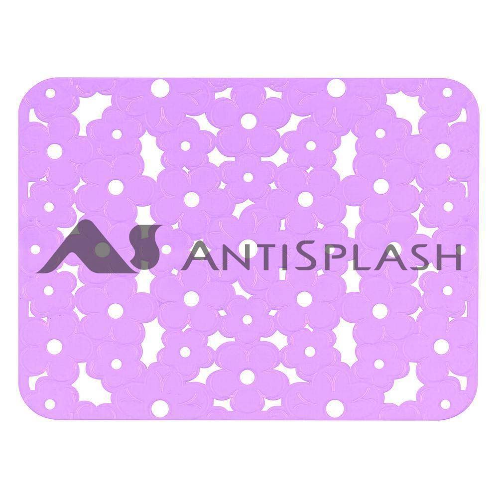 Коврик в раковину "Ромашка" 25*31 розовый