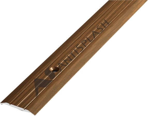 Порог алюминиевый  ПС-01 25x3x2700 мм, дуб темный