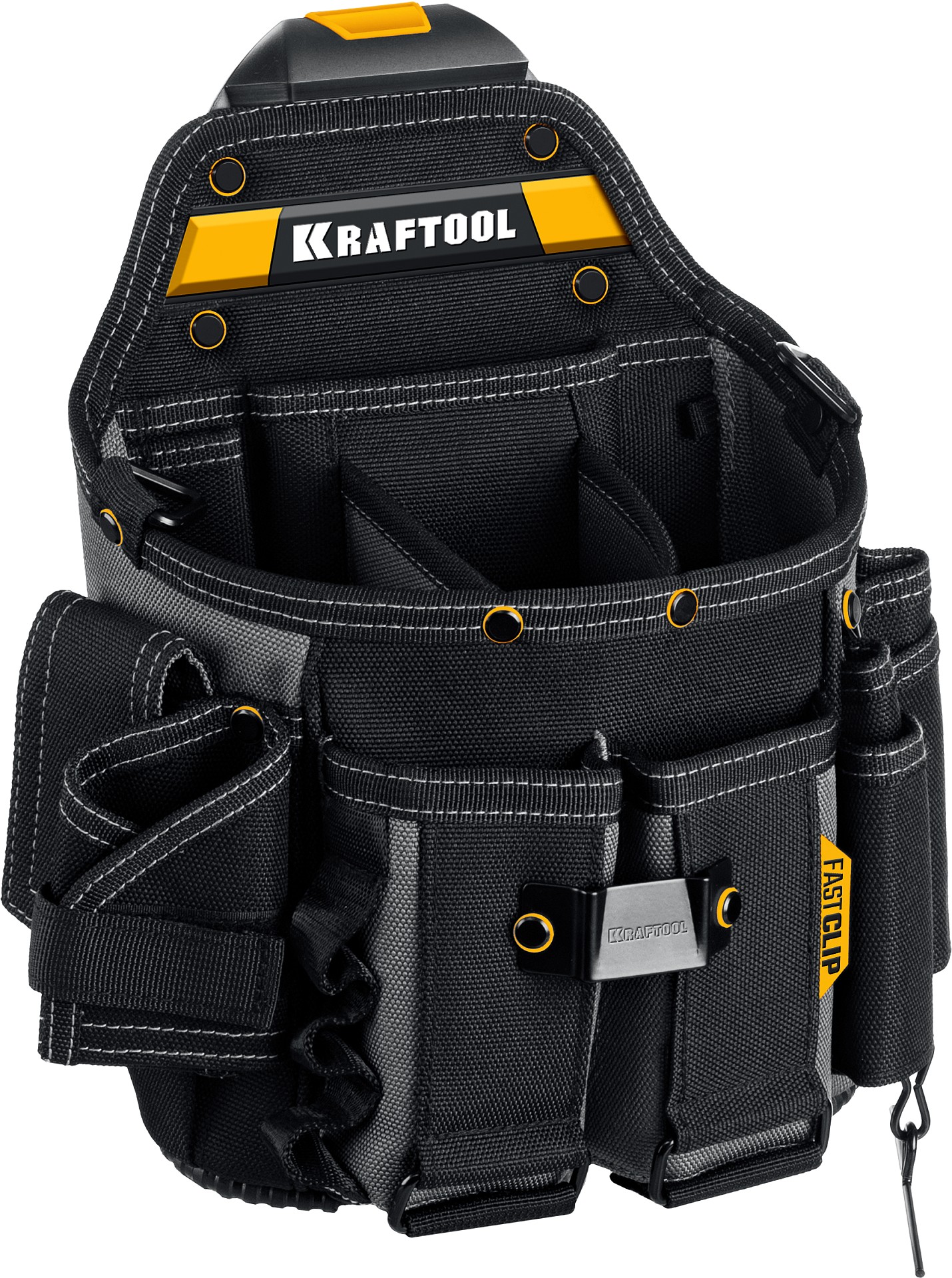 KRAFTOOL KPB-23 поясная сумка с быстросъёмным креплением FastClip, 290 х 310 мм (38766)