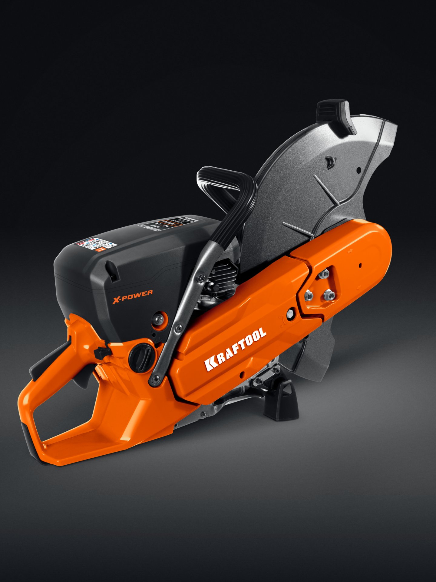 KRAFTOOL 3700 Вт, 350 мм, без диска, бензорез по бетону (бетонорез) (K770-14)