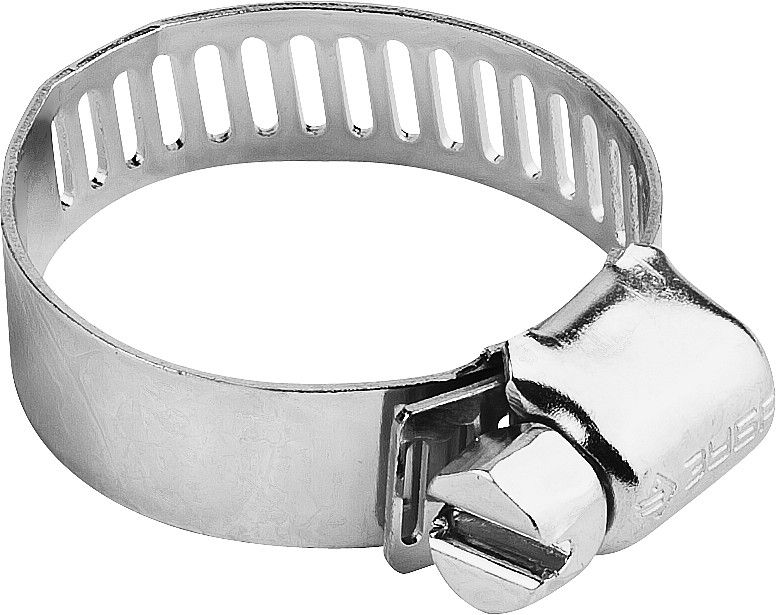 Хомут червячный 10-16/9 нерж. W2 (AISI 430)