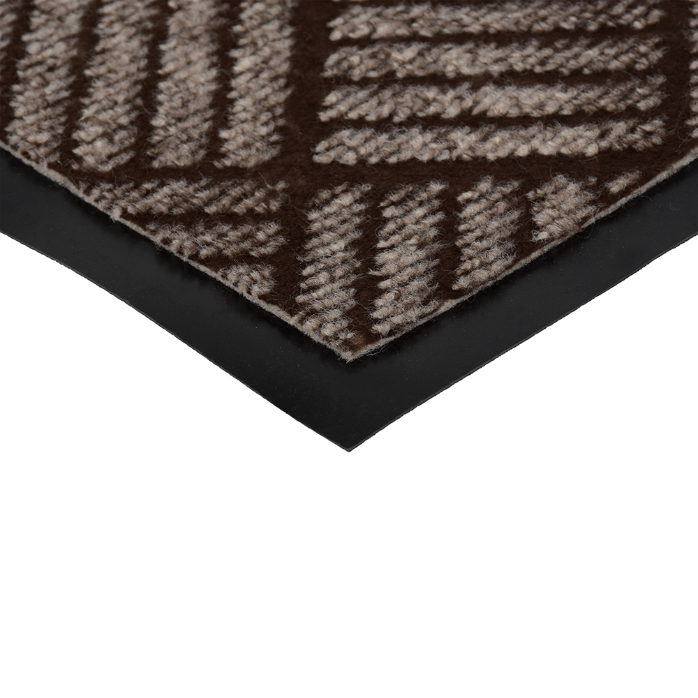 Коврик влаговпитывающий "Hall" 60x90см, бежево-коричневый