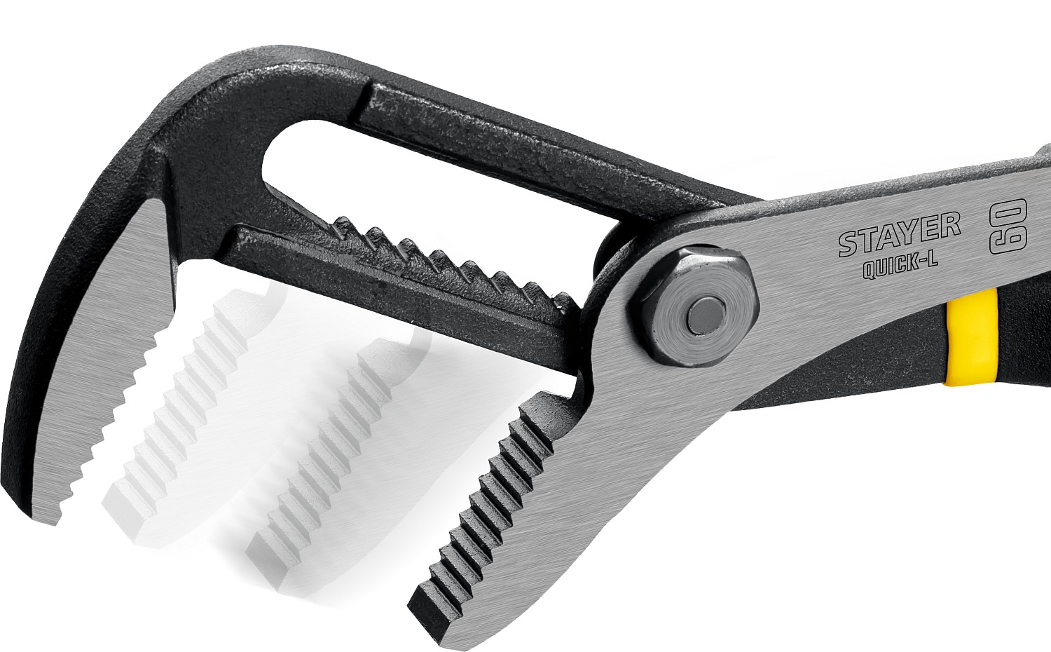 STAYER Quick-L, 270 мм, переставные клещи, Professional (22370)