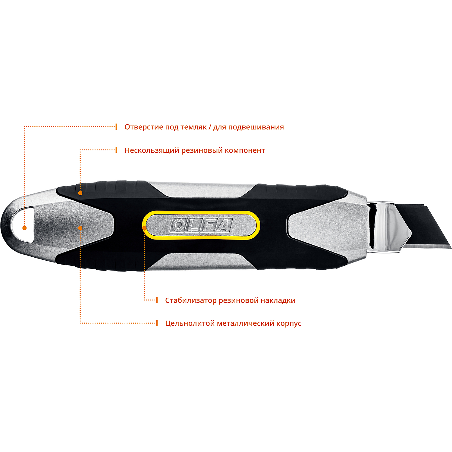 OLFA X-design, 18 мм, нож (OL-MXP-L)